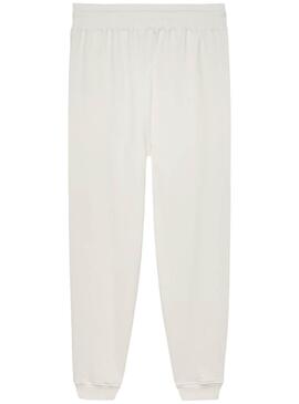 Hose Tommy Jeans Patch Terry Beige für Herren