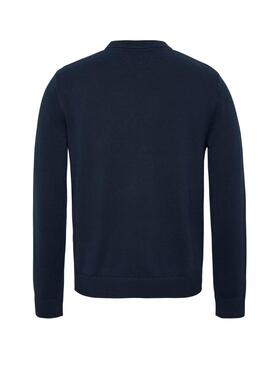 Tommy Jeans Linear Marine Jersey für Herren.