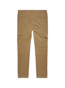 Hose Tommy Jeans Austin in Kamel für Herren