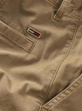Hose Tommy Jeans Austin in Kamel für Herren