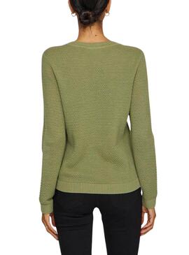 Grünes Vila Vidalo Jersey für Damen