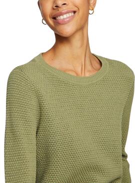 Grünes Vila Vidalo Jersey für Damen