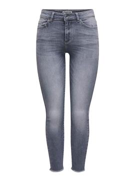 Only Blush graue Damenjeanshose