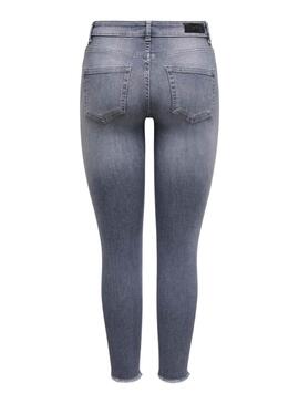 Only Blush graue Damenjeanshose