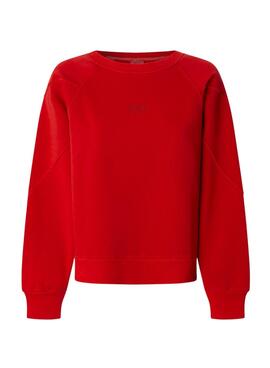 Sweatshirt Pepe Jeans Reese rot für Damen