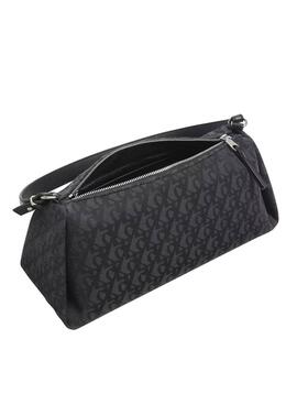 Handtasche Calvin Klein Monogramm schwarz für Damen