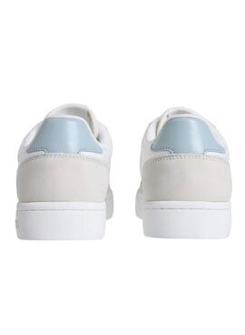 Turnschuhe Calvin Klein Cupsole Mix weiß für Damen