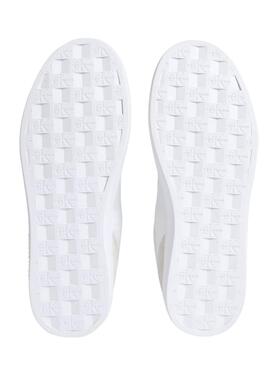 Turnschuhe Calvin Klein Cupsole Mix weiß für Damen