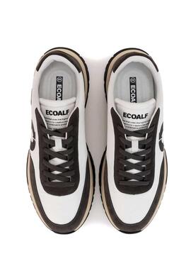 Sneakers Ecoalf Ventura weiß und schwarz für Heren