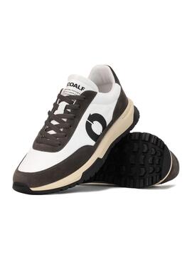 Sneakers Ecoalf Ventura weiß und schwarz für Heren