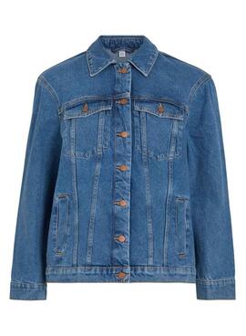 Jacke Vila Mey in Blau für Damen
