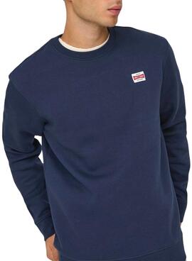 Sweatshirt Only and Sons Dawson marineblau für Herren