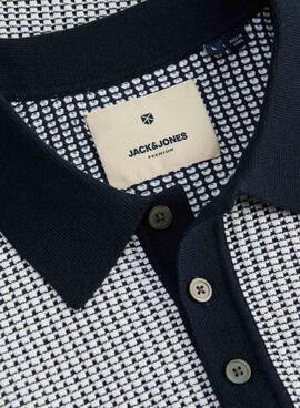 Polo Jack and Jones Blusander blau für Herren.