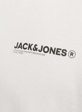 Sweatshirt Jack and Jones Hawaii beige für Herren