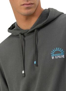 Sweatshirt El Pulpo Sealovers grau für Männer