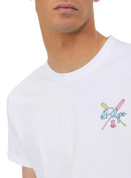 T-Shirt El Pulpo Remos weiß für Herren