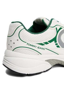 Turnschuhe Tommy Jeans Archive grün für Herren.