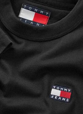 Tommy Jeans T-Shirt Reg schwarz für Damen