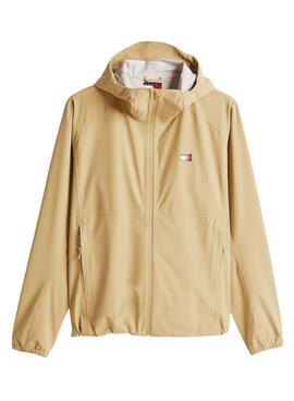 Windbreaker Tommy Jeans Tech in Beige für Männer