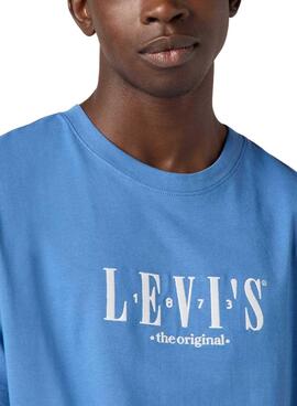 Levis Relaxed T-Shirt in Blau für Herren