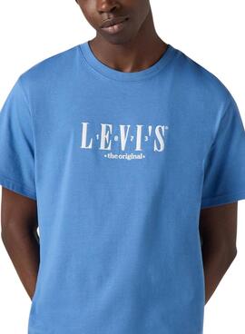 Levis Relaxed T-Shirt in Blau für Herren
