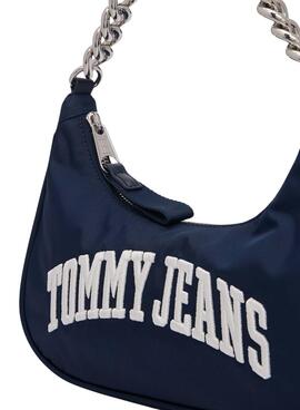 Handtasche Tommy Jeans Schulterkette Marineblau für Damen