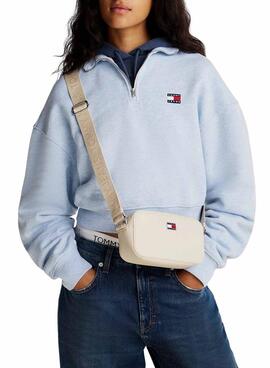 Handtasche Tommy Jeans Daily Elevated beige für Damen