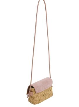 Handtasche Pepe Jeans Barker Sweet Rosa für Damen.