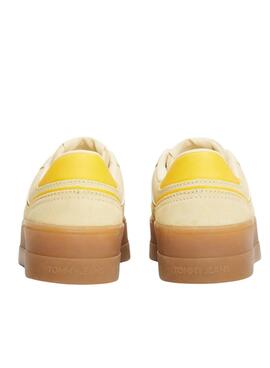 Tommy Jeans Sneaker The Greenwich Platform in Gelb für Damen