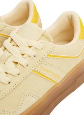 Tommy Jeans Sneaker The Greenwich Platform in Gelb für Damen