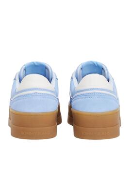 Turnschuhe Tommy Jeans Greenwich Platform blau für Damen