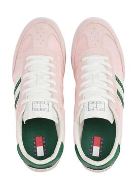 Sneaker Tommy Jeans Retro Runner in Pink für Damen.
