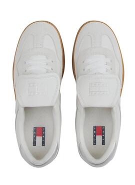 Sneakers Tommy Jeans The Greenwich Flag weiß für Damen