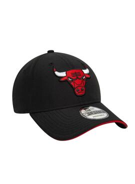 Kappe New Era Chicago Bulls schwarz
