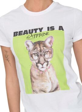 T-Shirt Only Vibe mit Print für Frauen