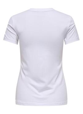 T-Shirt Only Vibe mit Print für Frauen