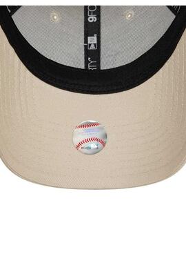 Mütze New Era Outline beige für Männer und Frauen