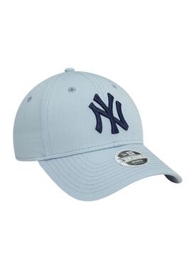 Kappe New Era Metallic Logo blau für Frauen