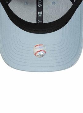 Kappe New Era Metallic Logo blau für Frauen
