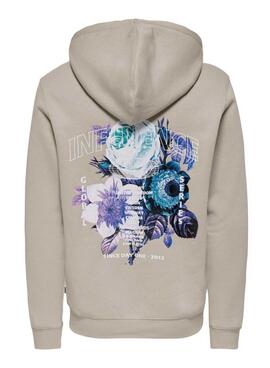 Sweatshirt Only and Sons Keane grau für Herren.