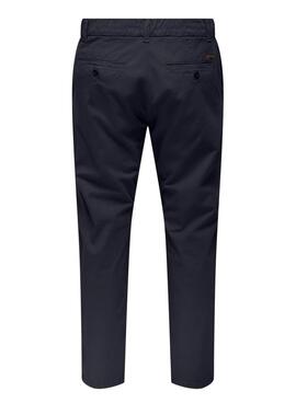 Hose Only and Sons Free marineblau für Herren