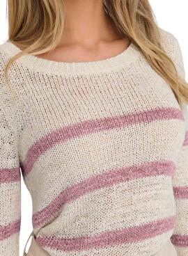 Pullover Only Geena in Beige für Damen.