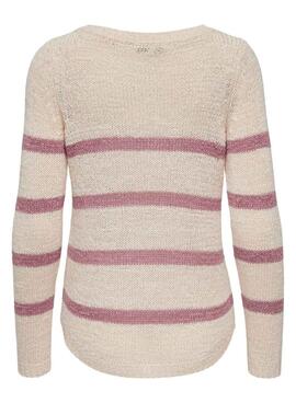 Pullover Only Geena in Beige für Damen.