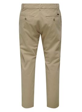 Hose Only and Sons Free in Beige für Herren.