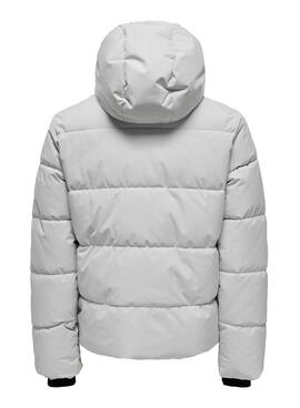 Jacke Only and Sons Selijah in Grau für Herren