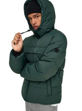 Jacke Only and Sons Selijah in Grün für Herren
