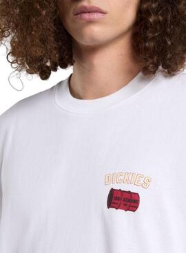 T-Shirt Dickies Service Crew weiß für Herren
