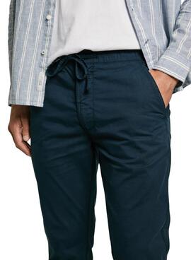 Hose Pepe Jeans Comfort Chino blau für Herren