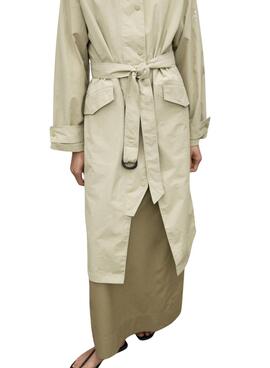Ecoalf Jacke Juno in beige für Damen.