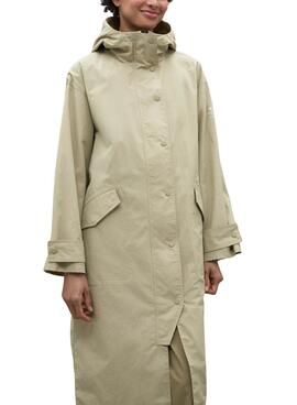 Ecoalf Jacke Juno in beige für Damen.